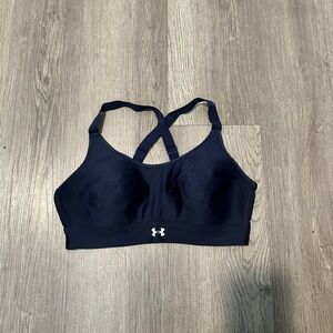 Under Armour Black Medium-Support Sports Bra